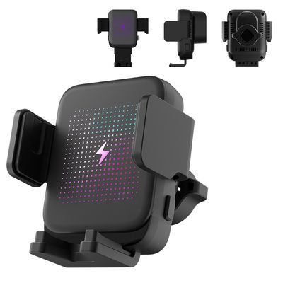 Buy Powerful And Versatile Magsafe Car Mount Charger RGB Light Display online manufacture