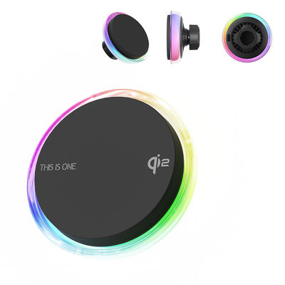 Buy Blower Design Car Wireless Charger With Crystal Texture And Unique Frosted Lens For Dreamy Effect And Strong Visual Impact online manufacture