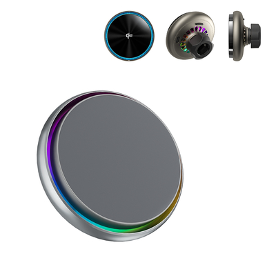 Buy Magsafe Car Mount Starry Sky Light Effect Fast Heat Dissipation QI2 Fast Charging Magnetic Car Wireless Charging Bracket online manufacture