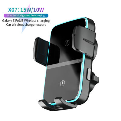 Buy Semi-automatic Intelligent Induction Wireless Car Charger with 1 Year Warranty and ABS+PC Material for iPhone online manufacture