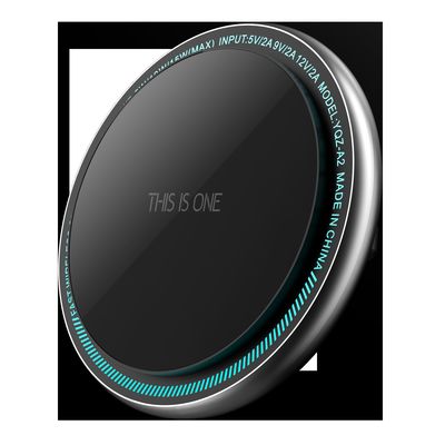 Buy 12-24V Voltage 1 Year Warranty Type C Connection Magnetic Phone Mount Wireless Car Charger with 360 Degree Adjustable and Cool Lighting Effects for BMW online manufacture