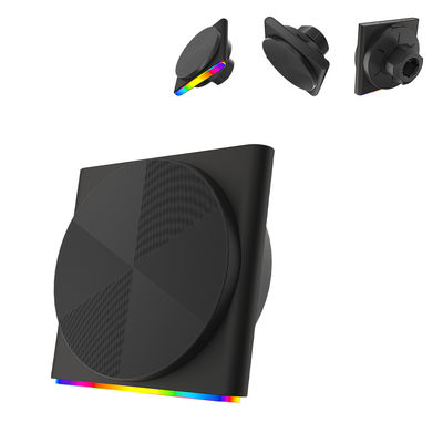 Customizable Magsafe Car Mount Super Strong Magnetic Suction Projection Ambient Light Black Technology Sound Pickup