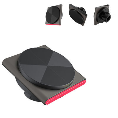 Metal Iphone Car Charger 9-Color RGB Light Effect Wireless Car Mounted One-Hand Operation Fast Charging