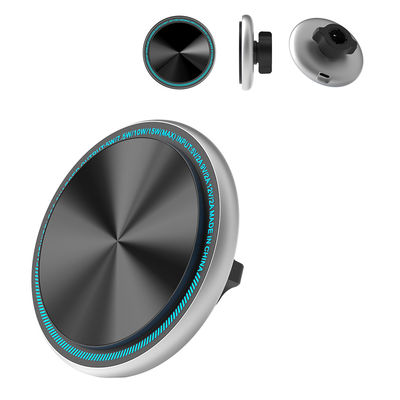 Innovative Metal Car Phone Holder With Oval Shape And Customizable Running Light For Automotive
