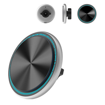 Innovative Magsafe Wireless Charger Car Phone Holder With Strong Magnetism And Running Light Character Customization