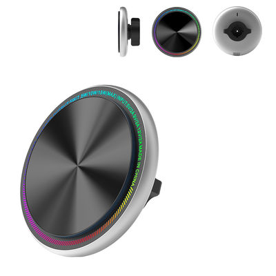 Convenient One-Handed Operation Car Phone Holder With Magsafe Magnetic Suction And Running Light
