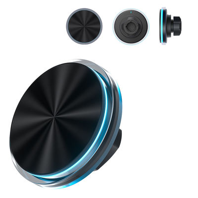 Original Design Magnetic Car Phone Holder With Ambient Light And Strong Magnetic Attraction For Automotive