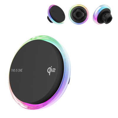 15W Fast Charging Magnetic Car Mount With Silent Cooling Fan And Starry Sky Light For Automotive