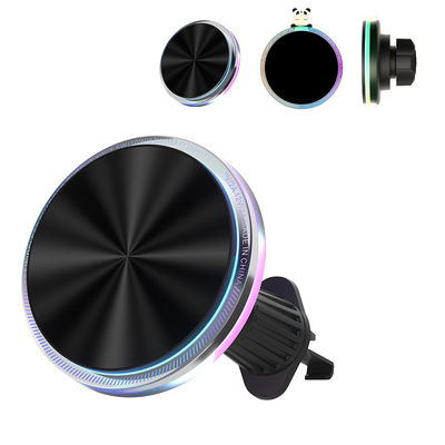 Original Design Magnetic Car Phone Holder With Ambient Light And Customizable RGB Lights For A Unique Look