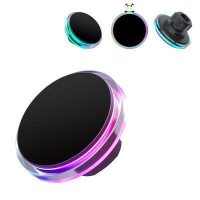 Fast Wireless Charging Magsafe Car Mount Magnetic Stable Crystal Ambient Light Design Horizontal Vertical