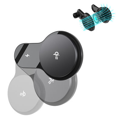 16 Magnets Strong Magnetic Suction Iphone Wireless Charger Ultra-Thin Fan Cooling Car Phone Holder