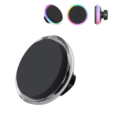 Customizable Car Phone Holder With Crystal Texture And Frosted Lens For Unique Visual Impact And Cooling Effect