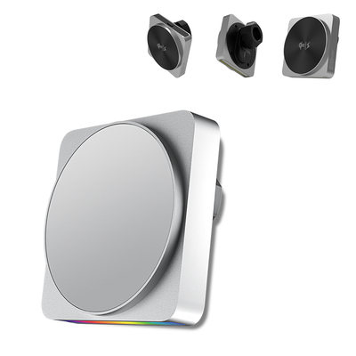 Magnetic Car Mount with RGB Ambient Light and Sound Pickup